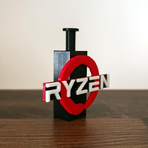 Ryzen Logolu Ayarlanabilir Ekran Kartı Tutucu - GPU Sarkma Önleyici Destek Aparatı (60mm - 105mm) - Görsel 3