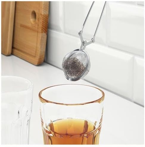 Çay-Bitki Çayı Süzgeci Paslanmaz Çelik, 15 Cm Bardak İçi Süzgeci