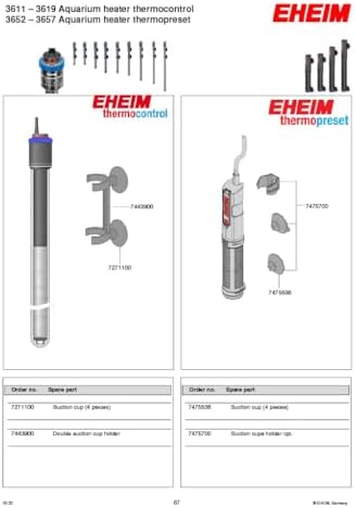 Alternative view of Eheim Termopreset Akvaryum Isıtıcısı 150W