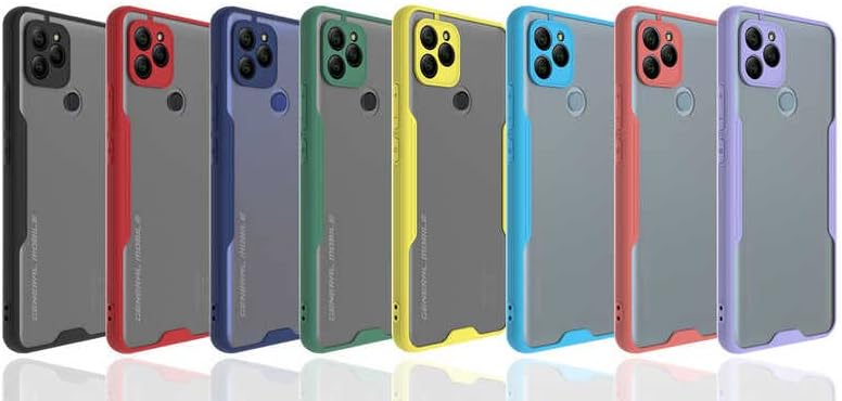 General Mobile GM 21 Uyumlu Kılıf Mat Kamera Korumalı Silikon Platin - Görsel 2