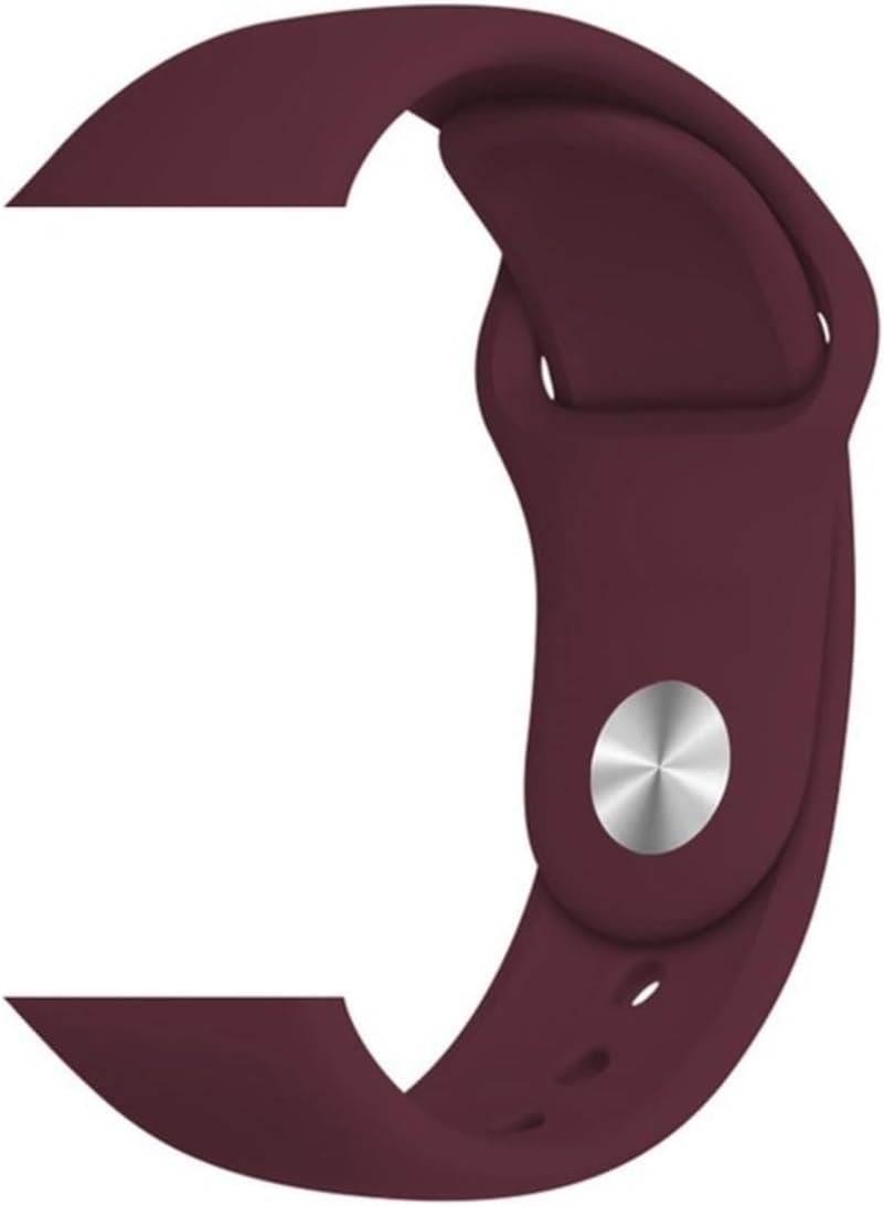- Apple ile uyumlu Watch 10/11 42mm-38/40/41mm S/M Beden Kordon Silikon Spor Kordon 2/3/4/5/6/se/7/8/9