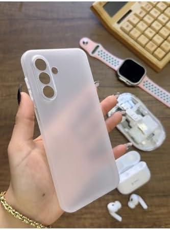 Alternative view of Süper İnce Mat Ultra Thin Silikon Kılıf Şeffaf  Galaxy A17 ile uyumlu