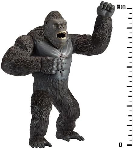 Giochi Preziosi Godzilla Kong Yeni İmparatorluk için - 18 cm Eklemli Kong Deluxe, Son Derece Detaylı, Yüz İfadeleri ve Ses İşlevleri ile, 4 Yaş ve Üstü Çocuklar İçin - Görsel 2
