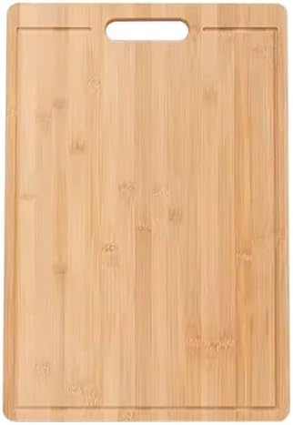 Bambu Kesme Tahtası Seti, Kalın Kaliteli Ahşap, Farklı Ebatlar, Kolay Temizlenir (30x20) - Görsel 2