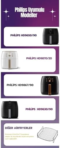 Airfryer Izgarası- Xxl Fritöz Izgara Teli Airfryer Fritöz Fırın Teli - Görsel 3