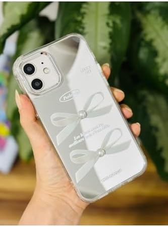 Iphone 12 Ve 12 Pro ile Uyumlu Aynalı Fiyonk Darbe Önleyici Kamera Korumalı Silikon Kılıf