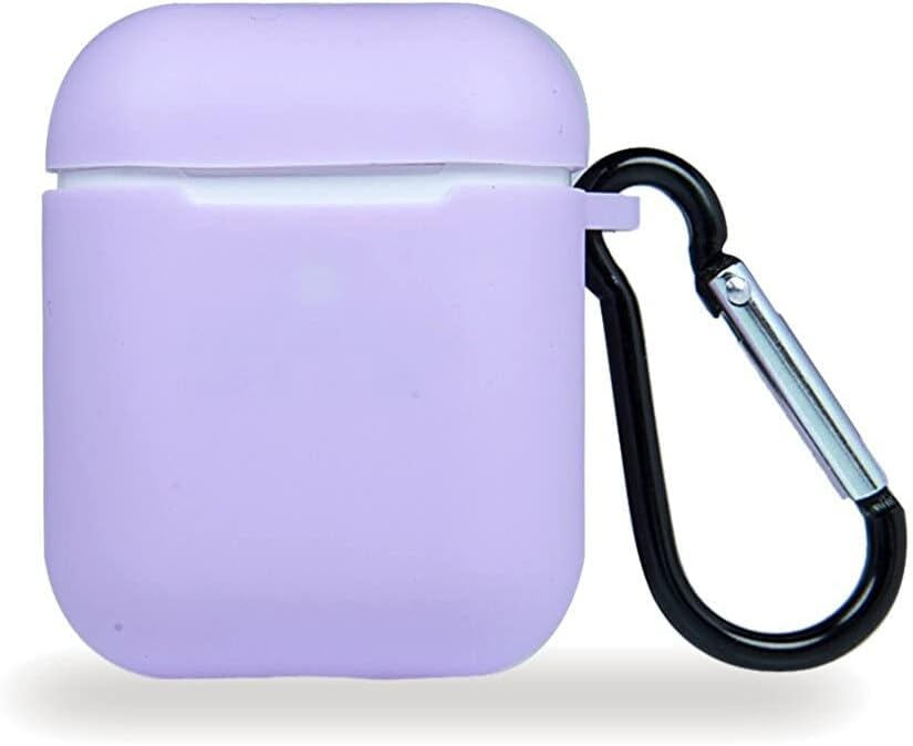 Alternative view of Apple AirPods 2/1 Nesil Uyumlu Kılıf Silicone Fit (Silikon) Lila Renk