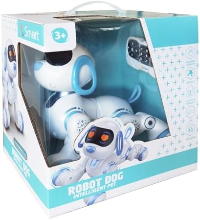 Alternative view of Oyuncak 30 Fonksiyonlu Uzaktan Kumandalı Şarjlı Sesli Işıklı Dokunma Algılama Programlama Robot Kedi ve Köpek (köpek)