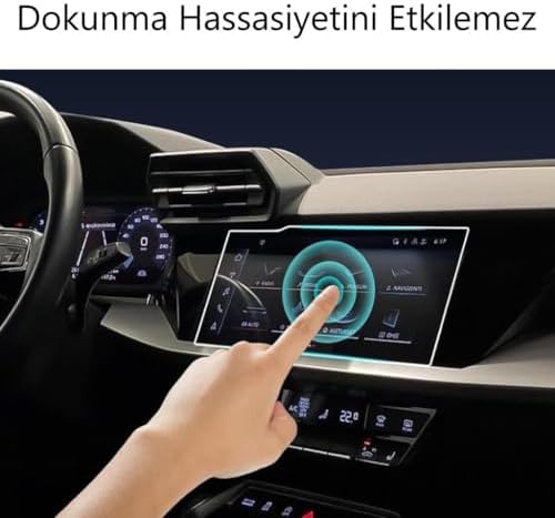 Audi A3 Ekran Koruyucu 10.1 İnç Multimedya Nano - Görsel 3