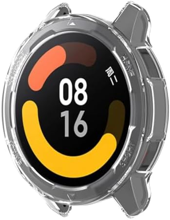 Alternative view of Xiaomi Watch S1 Active Gl ile Uyumlu Toz ve Kirden Koruyan Sadece Kasa Koruma Ekran Açık Xiaomi Watch S1 Active Gl ile Uyumlu Akıllı Saat Çerçeve Koruması (Şeffaf)