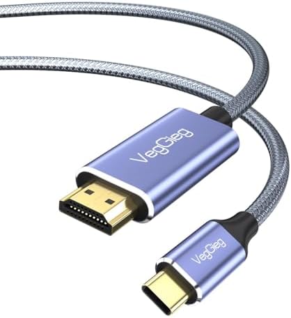 4K/60Hz Type-C 3.1 to HDMI 2.0 Dönüştürücü Kablo 2 Metre - Görsel 3