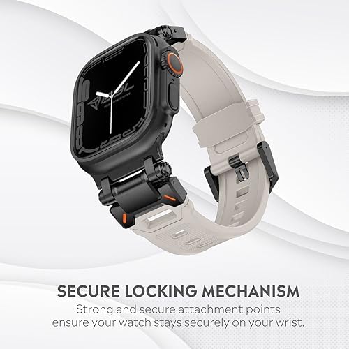 Apple Watch Series SE/11/10/9/8/7/6/5/4/3 ile Uyumlu Silikon Kordon (BBL101)