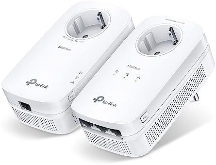 TL-PA8033P KIT, AV1300 3-Port Gigabit Passthrough Powerline Starter Kit - Görsel 3