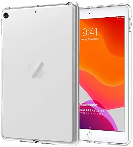 Alternative view of Apple iPad 10.2'' 9. Nesil (A2602-A2604-A2603-A2605) için Kılıf Transparent Soft Beyaz [iPad 9.Nesil 10.2 ile Uyumlu Kılıf - Beyaz]
