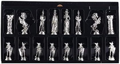 Alternative view of GiftHome Büyük Boy Metal İngiliz Satranç Taşı Antik