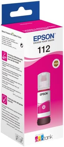 112 ECOTANK PİGMENT KIRMIZI MÜREKKEP ŞİŞE