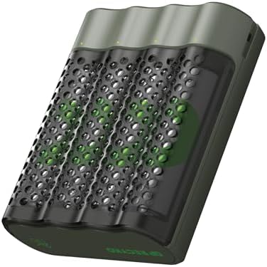 Alternative view of GP M452 USB Hızlı Şarj Cihazı 4 Adet 2600 AA Kalem Pilli Set
