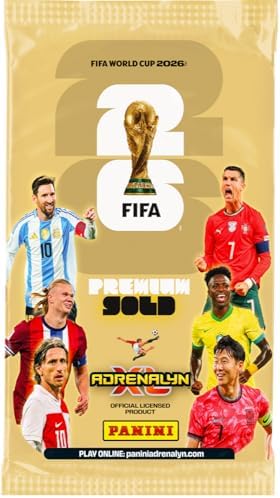 FIFA Dünya Kupası 2026 Ticaret Kartları Oyunu Blister Premium Altın (1 Premium Kılıf + 4 Özel Sınırlı Üretim Kart) - Görsel 3
