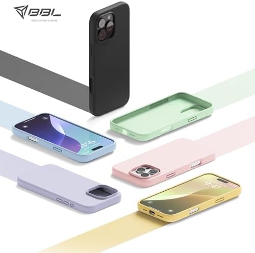 iPhone Kılıf İnce Sıvı Silikon 3 Katmanlı Tam Kaplamalı Yumuşak Jel Kauçuk Kılıf Kapak, Krem (iPhone 16 39) - Görsel 3