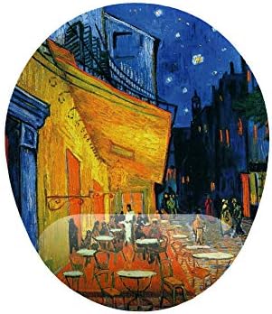 Alternative view of Van Gogh Cafe de Terrace Bilek Destekli Mouse Pad