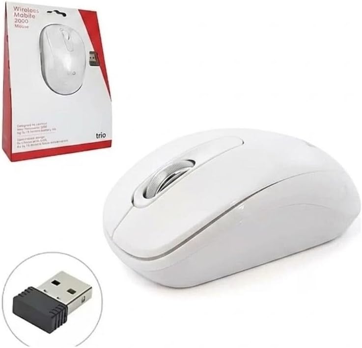 Kablosuz Mouse Beyaz TR2000B - Görsel 2