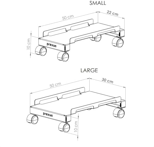 Alternative view of Prexua Roller Tekerli Bilgisayar Kasa Standı - Pc Stand - RLR50 (Small)