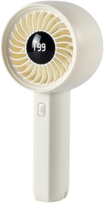 Alternative view of Mini,Taşınabilir,Şarjlı, Led Göstergeli El Fanı Beyaz ZB162B