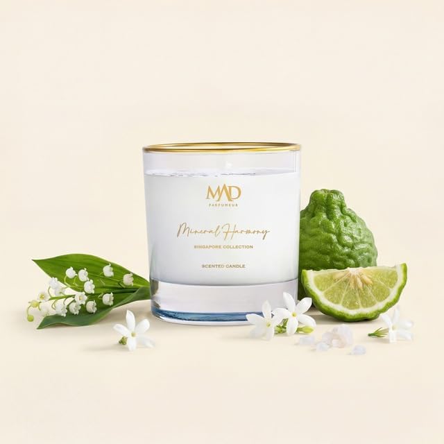 Alternative view of Mad Mineral Harmony 200 ml Kokulu Mum – Deniz Notaları, Bergamot, Amber & Misk ile Ferah ve Dengeli Atmosfer