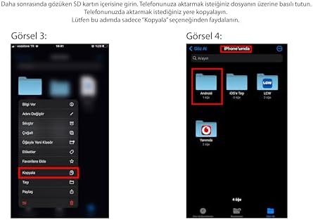 NK1022 Apple iPhone iPad Lightning To SD Camera Reader SD Micro SD Kart Okuyucu Kablo Adaptör-Beyaz