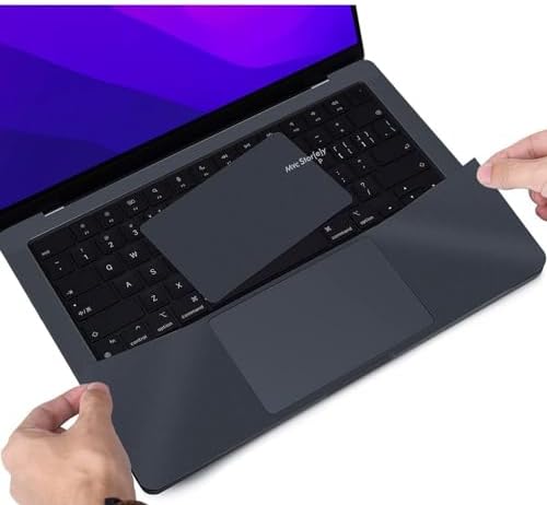 MacBook Air 15 İnç Palm Koruyucu ve Trackpad Koruyucu Set A2941 A3114 A3241 A3448 Uyumlu M2 M3 M4 M5 Çizilme Aşınma Önleyici Gece Mavisi
