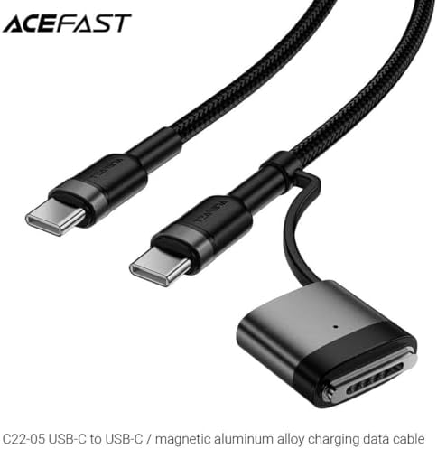 Acefast Ctoc Alüminyum Yüksek Güçlü 60W Şarj Data Kablosu - C22-05 - Görsel 3