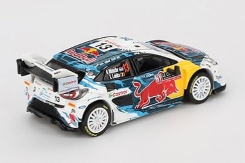 Truescale Minyatür Mini GT MGT00974-L - Puma için. Rally 1#13 MSport WRT Rally Montecarlo 2024 - Ölçek 1/64 - Model Araba - Görsel 3