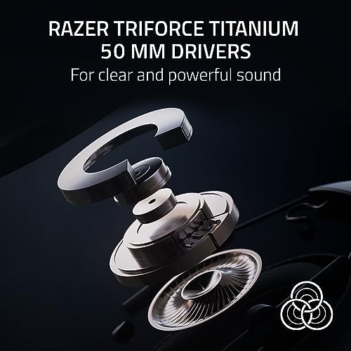 Alternative view of Razer BlackShark V2 HyperSpeed - PC Kablosuz Ultra Hafif E-Spor Kulaklık (280 g, HyperClear Süper Geniş Bant Mik, TriForce Titanium 50 mm Sürücü) Siyah
