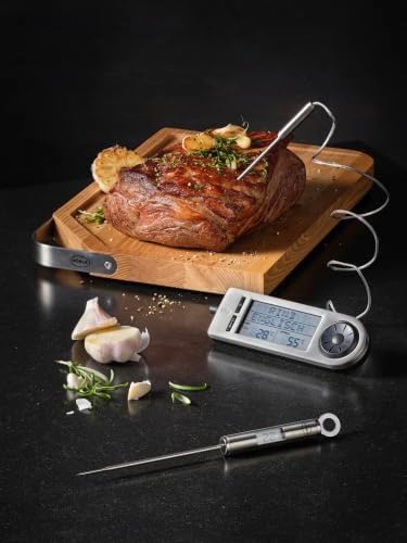 Alternative view of Barbekü Gurme Termometre 25066- Paslanmaz Çelik, Dijital Işıklı Göstergesi ile -20/+200 Derece Arasında Pişirme Ölçümü, 5 Saniyede Hızlı Ölçme, Uzunluk 47 cm