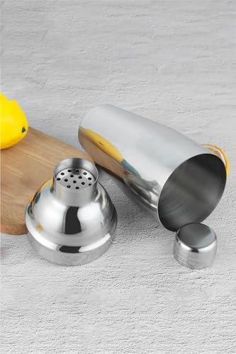 Alternative view of Komple Çelik 500 ml Shaker Kokteyl Hazırlama Kabı Bardağı cin344