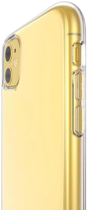 ile uyumlu Şeffaf Clear Silikon Yüksek Kalite Darbeye Dayanıklı Şık Telefon Kılıfı (iPhone 11) - Görsel 3