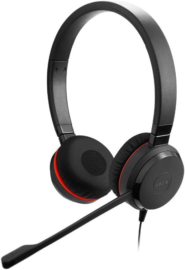 Alternative view of Evolve 30 II, Microsoft Teams Sertifikalı Stereo Kablolu Kulaklık Çağrı Kontrol Ünitesi, Gürültü önleyici mikrofon, LED göstergeleri, mükemmel ses kalitesi - USB-C/A, Siyah