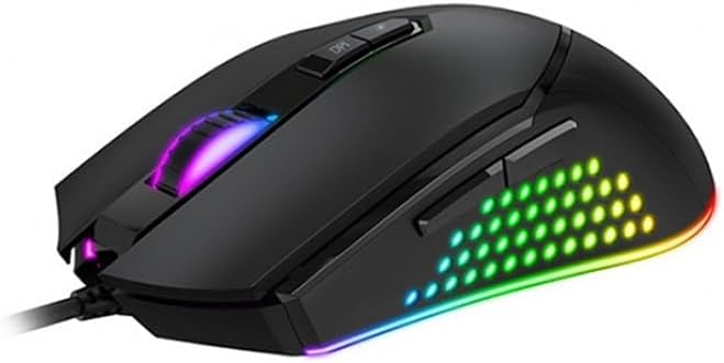 Alternative view of Kablolu RGB Işıklı Programlanabilir Gaming Mouse – 7 Tuş, 16 Milyon Renk Seçeneği, 2000-7000 DPI, USB Bağlantı MS814