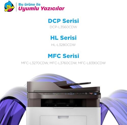 Alternative view of Brother Uyumlu  DCP-L3560CDW Muadil Toner Set- Çipli/TN-279XL