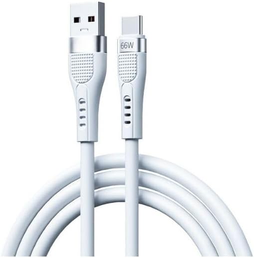 Alternative view of 66W Type-C Hızlı Şarj ve Data Kablosu 1.3m Beyaz AZ-B02a