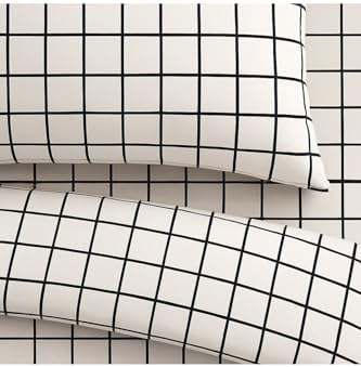 Alternative view of Ezgi Tek Kişilik Desenli Nevresim Takımı, 155 x 230 cm, Beyaz, Kapaklı Yastık Kılıfı Dahil