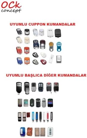 Kalem Kumanda, Akıllı Kopyalanabilir Kepenk Kumandası, Garaj Kumandası, Otopark Kumandası, Bariyer Kumandası, Wicom UK 04 Kalem Kumanda - Görsel 3