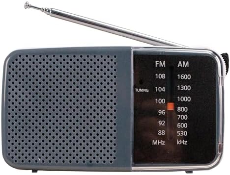 HT-258 Taşınabilir AM/FM Radyo Küçük Boy Cep Radyosu Pilli Radyo K-258 Knstar - Görsel 3