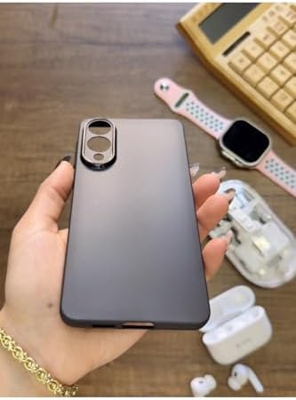 Süper İnce Mat Ultra Thin Silikon Kılıf Siyah Galaxy S25 Edge ile uyumlu