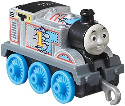 Alternative view of Mattel Thomas &  Die-Cast Engine, Silver and Blue Metal Engine Thomas