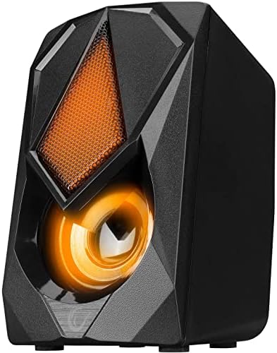RMS-G19 2.0 5 Watt LED Işıklı Siyah Multimedia Speaker