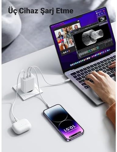 Alternative view of Case 4U C4U 65W Duvar Şarjı - BAT65
