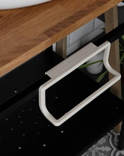 TOWEL HANGER Dolap Kapağına asılabilen havluluk, havlu askısı BEYAZ