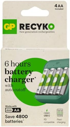 Alternative view of GP Batteries B423 USB Pil Şarj Cihazı 4 Adet 2600 AA Kalem Pilli Set