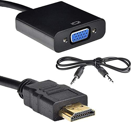 HDMI To VGA Ses Destekli Dönüştürücü Kablo Çevirici Adaptör 4488 - Görsel 2